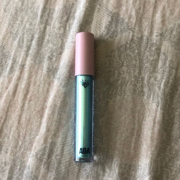Blue Glitter Lip Gloss